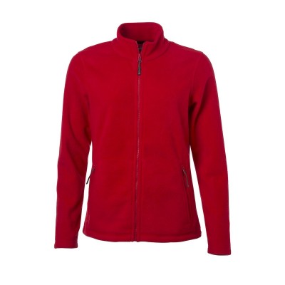 Pile Ladies' Fleece Jacket colore red taglia XS