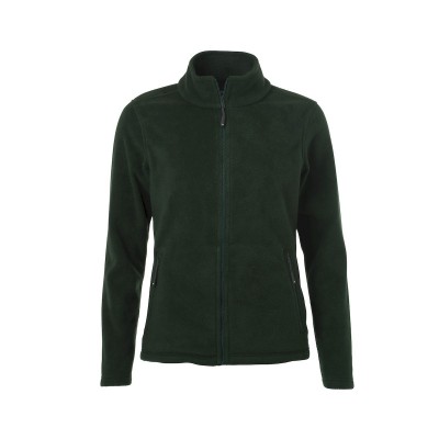 Pile Ladies' Fleece Jacket colore dark-green taglia XS
