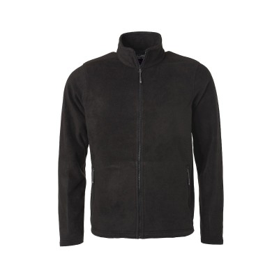 Pile Men's Fleece Jacket colore black taglia S