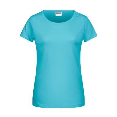 T-Shirt Ladies' Basic-T colore pacific taglia XS