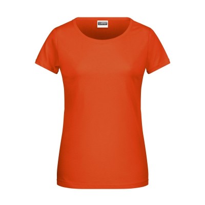 T-Shirt Ladies' Basic-T colore dark-orange taglia XS
