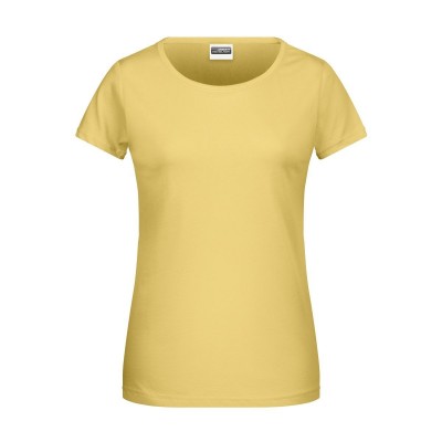 T-Shirt Ladies' Basic-T colore light-yellow taglia XS
