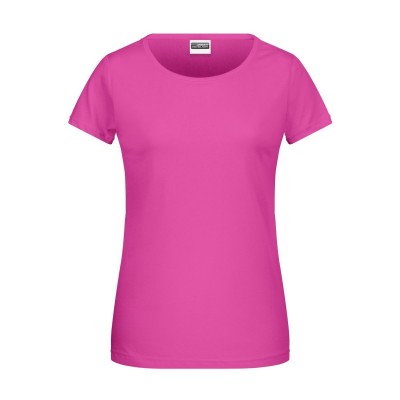 T-Shirt Ladies' Basic-T colore pink taglia XS