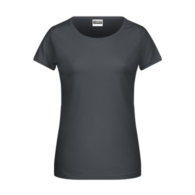 T-Shirt Ladies' Basic-T colore graphite taglia XS