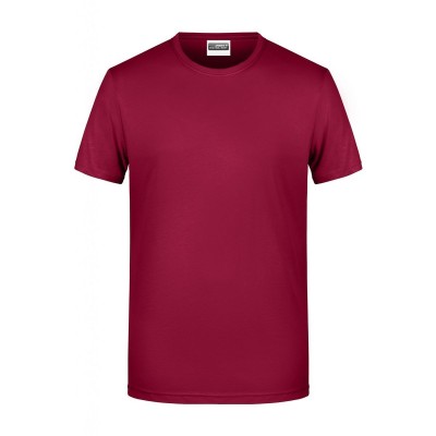 T-Shirt Men's Basic-T colore wine taglia S