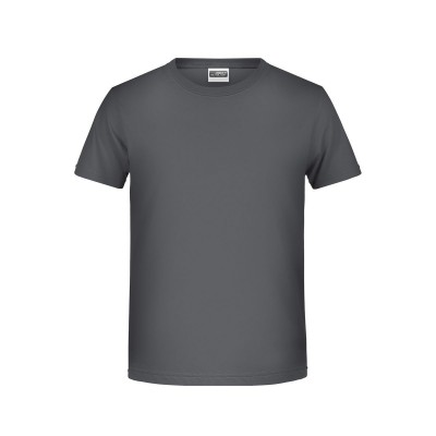 T-Shirt Boys' Basic-T colore graphite taglia XS