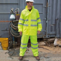 Pantaloni High Viz Waterproof Suit