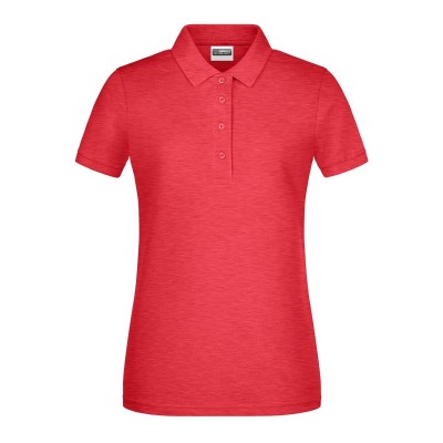 Polo Ladies' Basic Polo colore carmine-red-melange taglia S