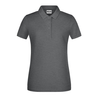 Polo Ladies' Basic Polo colore black-heather taglia S