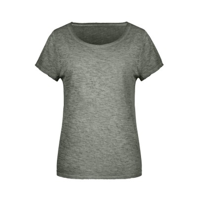 T-Shirt Ladies' Slub-T colore dusty-olive taglia XS