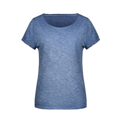 T-Shirt Ladies' Slub-T colore denim taglia XS