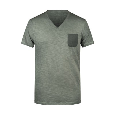 T-Shirt Men's Slub-T colore dusty-olive taglia S
