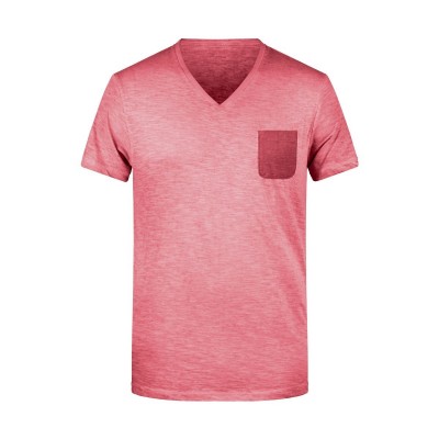 T-Shirt Men's Slub-T colore chili taglia S
