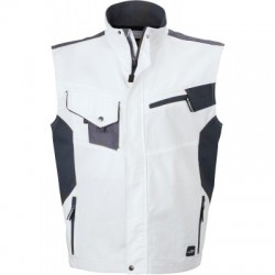 Giacche Workwear Vest colore white/carbon taglia S