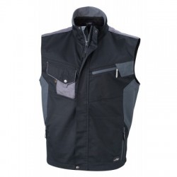 Giacche Workwear Vest colore black/carbon taglia L