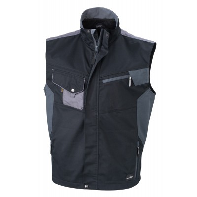 Giacche Workwear Vest colore black/carbon taglia 3XL