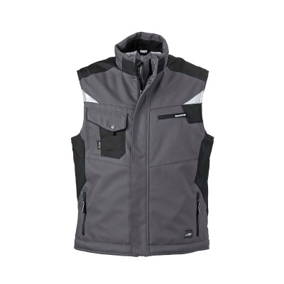 Giacche Craftsmen Softshell Vest colore carbon/black taglia L