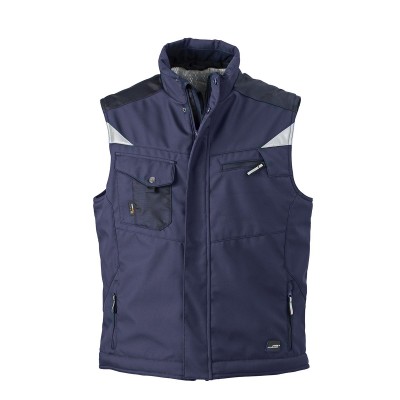 Giacche Craftsmen Softshell Vest colore navy/navy taglia 3XL