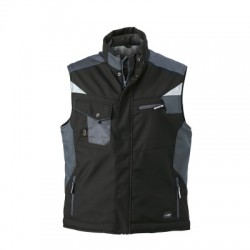Giacche Craftsmen Softshell Vest colore black/carbon taglia 3XL