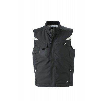 Giacche Craftsmen Softshell Vest colore black/black taglia L