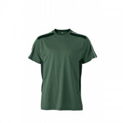 T-Shirt Craftsmen T-Shirt colore dark-green/black taglia M