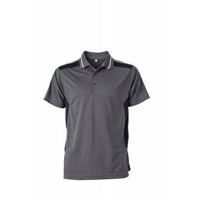 Polo Craftsmen Poloshirt colore carbon/black taglia L