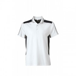Polo Craftsmen Poloshirt colore white/carbon taglia XL