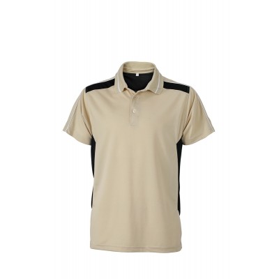 Polo Craftsmen Poloshirt colore stone/black taglia XL