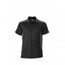 Polo Craftsmen Poloshirt colore black/carbon taglia XL