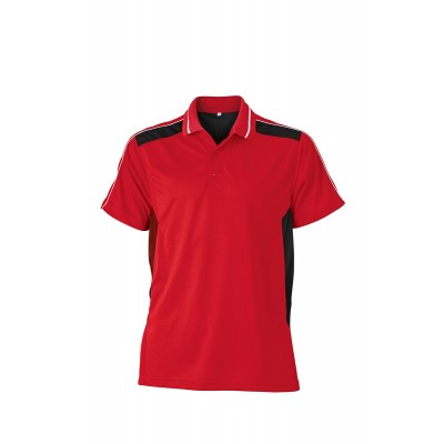 Polo Craftsmen Poloshirt colore red/black taglia S