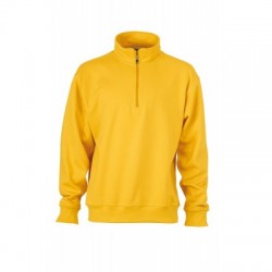 Felpe Workwear Half Zip Sweat colore gold-yellow taglia XL