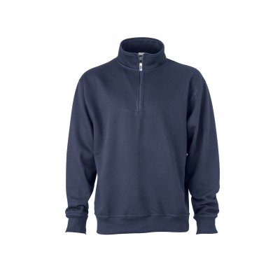 Felpe Workwear Half Zip Sweat colore navy taglia 3XL