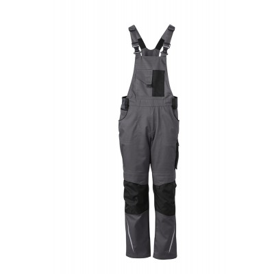 Pantaloni Workwear Pantsss With Bib colore carbon/black taglia 44