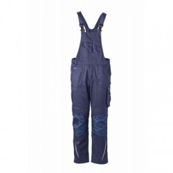 Pantaloni Workwear Pantsss With Bib colore navy/navy taglia 48