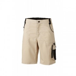 Pantaloni Workwear Bermudas colore stone/black taglia 46