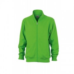 Felpe Workwear Sweat Jacket colore lime-green taglia XXL