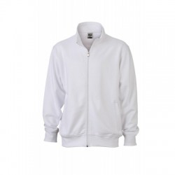 Felpe Workwear Sweat Jacket colore white taglia L