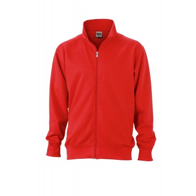 Felpe Workwear Sweat Jacket colore red taglia XS