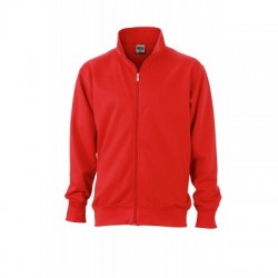 Felpe Workwear Sweat Jacket colore red taglia XXL