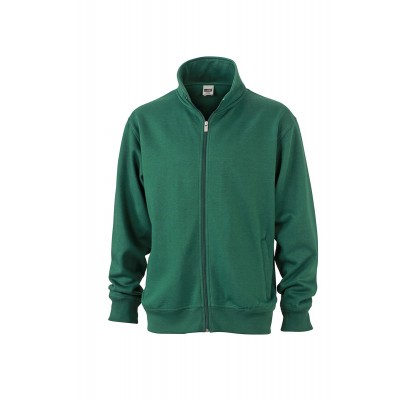 Felpe Workwear Sweat Jacket colore dark-green taglia XL