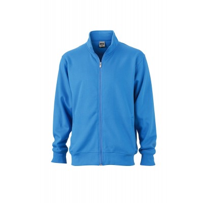 Felpe Workwear Sweat Jacket colore aqua taglia L