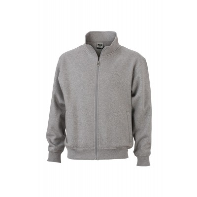 Felpe Workwear Sweat Jacket colore grey-heather taglia S