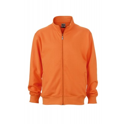 Felpe Workwear Sweat Jacket colore orange taglia S