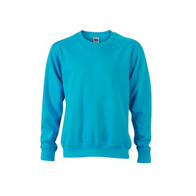 Felpe Workwear Sweatshirt colore turquoise taglia XS