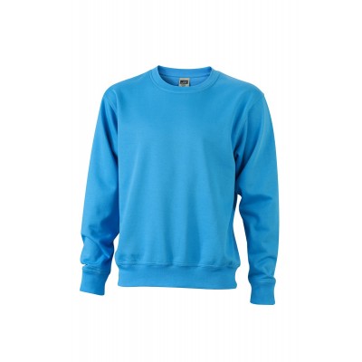 Felpe Workwear Sweatshirt colore aqua taglia XXL