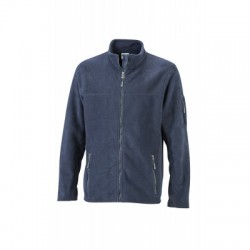 Pile Men's Workwear Fleece Jacket colore navy/navy taglia S