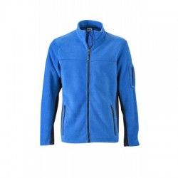 Pile Men's Workwear Fleece Jacket colore royal/navy taglia S