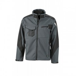 Giacche Workwear Softshell Jacket colore carbon/black taglia L