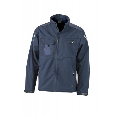 Giacche Workwear Softshell Jacket colore navy/navy taglia L