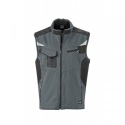 Giacche Workwear Softshell Vest colore carbon/black taglia S